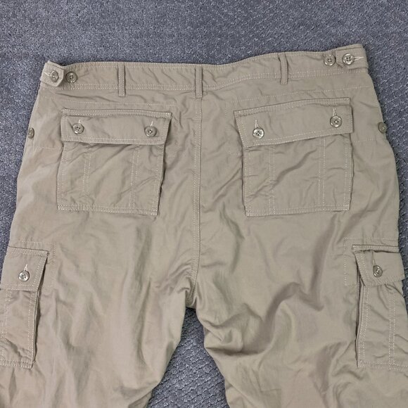 Clothing Arts P Cubed Pick Pocket Proof Cargo Pants Mens 40 x 30 Fit 41x29 Khaki - Picture 5 of 14